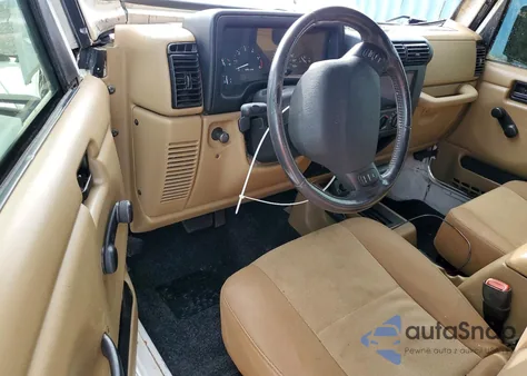 2000 Jeep Wrangler / Tj Sahara z USA, uszkodzony, nr VIN 1J4FA59S8YP773322